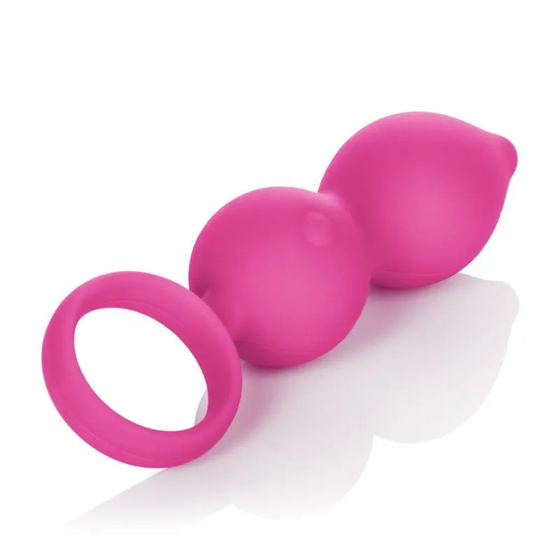 вагинальные виброшарики california exotic novelties silhouette s1, розовые в 