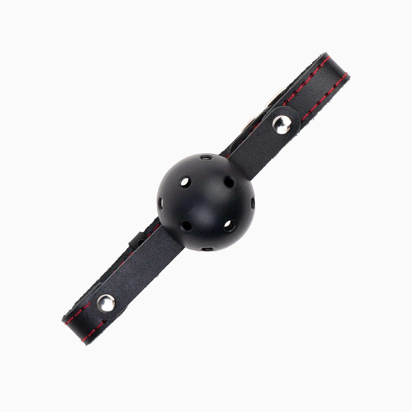 кляп pink rabbit с черным шариком (красная строчка) в 