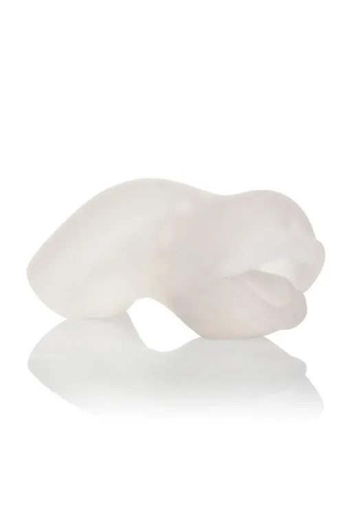 vivid raw® beaded deep throat - clear в 