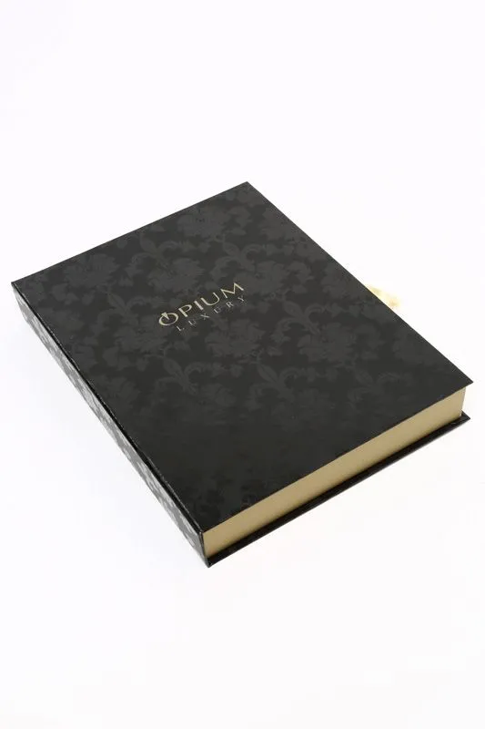 Эротическое боди opium luxury 209 черное, s в 