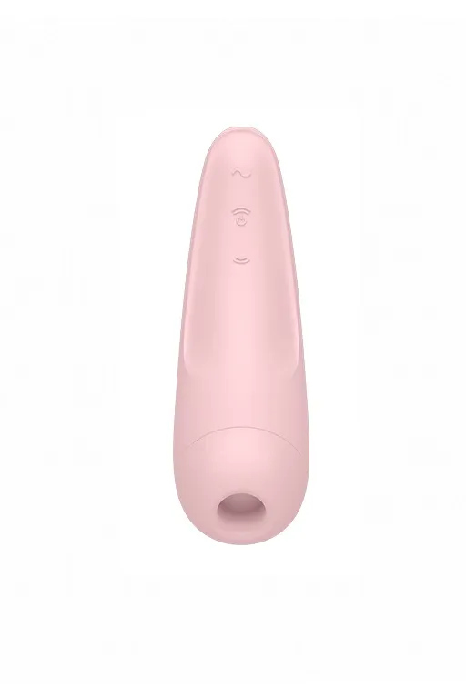 вакуумно-волновой стимулятор satisfyer curvy 2+ с возможностью управления через приложение - розовый в 