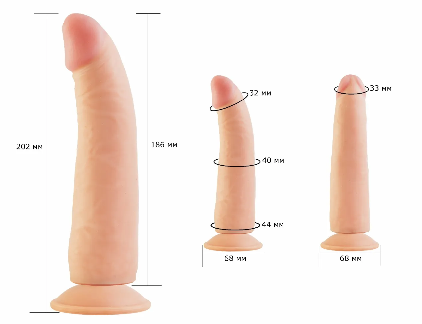 фаллоимитатор cock next 6"9 610705ru в 