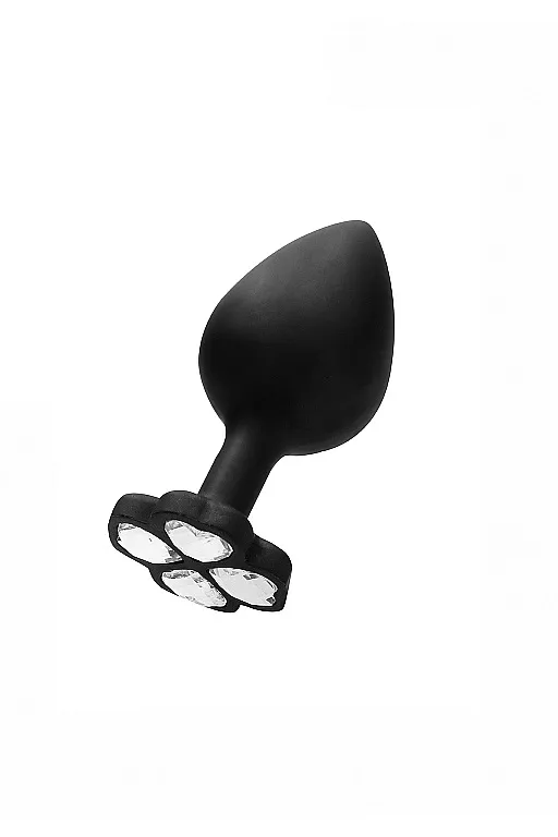 анальная пробка с кристаллом regular lucky diamond butt plug в 
