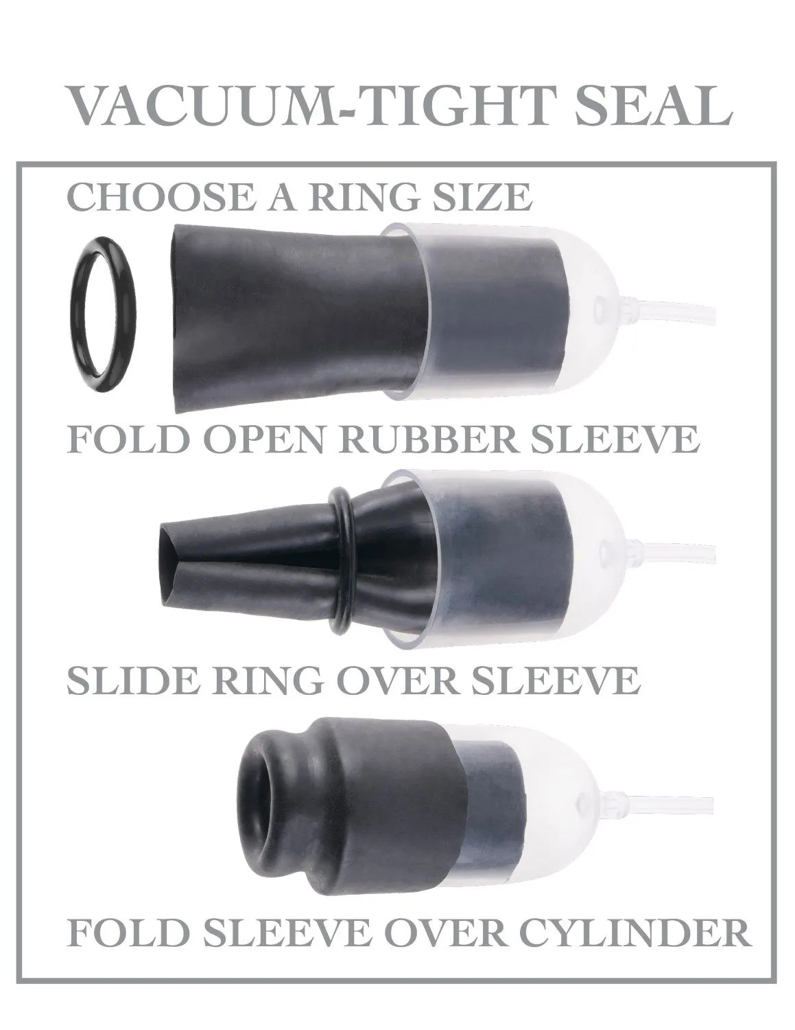 помпа pipedream suck n stroke head pump, черная в 