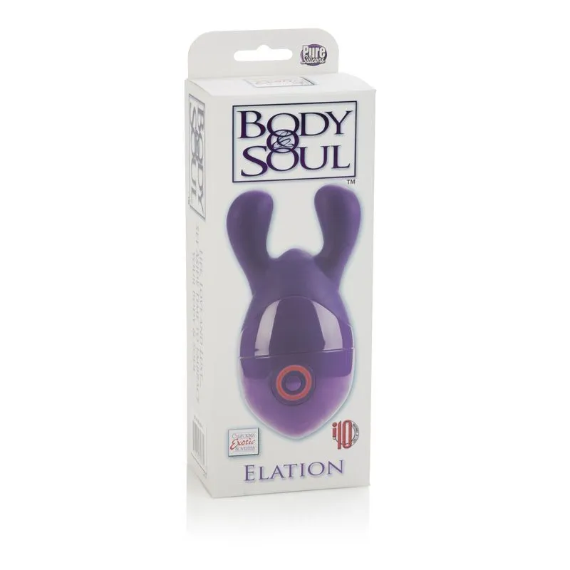 вибростимулятор california exotic novelties body & soul connection, фиолетовый в 