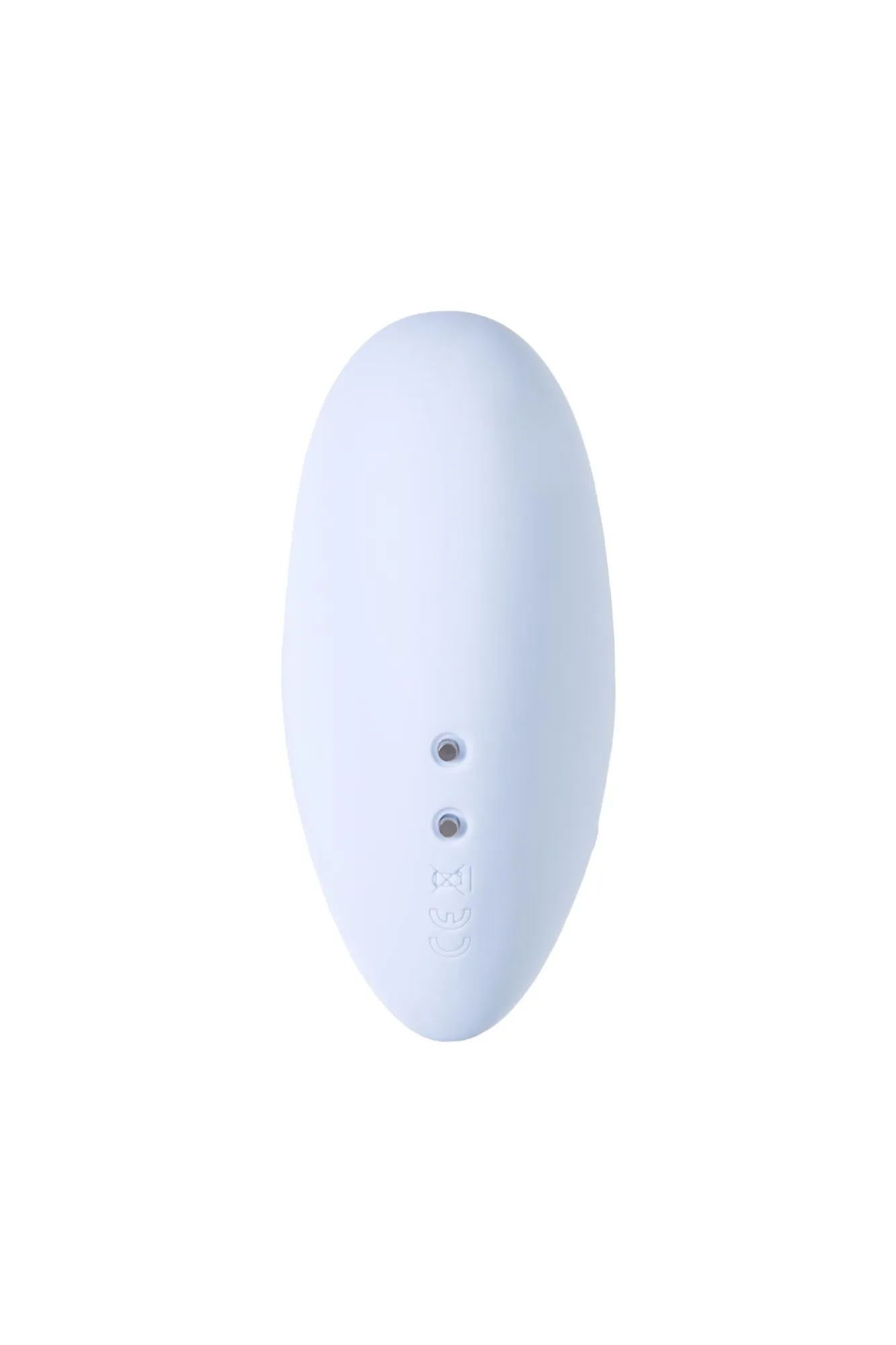 вакуум-волновой бесконтактный стимулятор клитора satisfyer cutie heart, силикон, голубой, 7,55 см в 