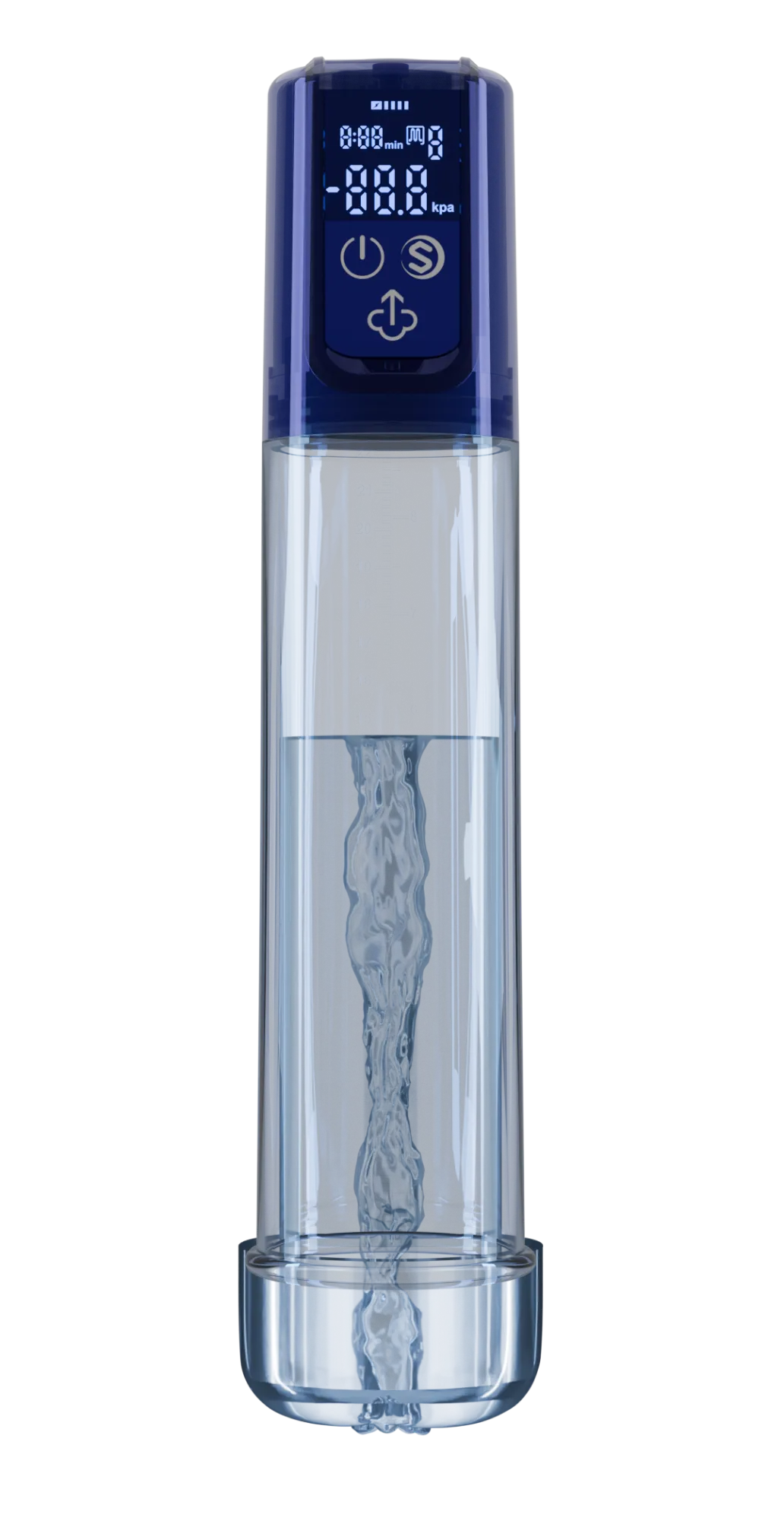 вакуумная помпа realov bathfun pro ai aqua penis pump zd-65-kb в 
