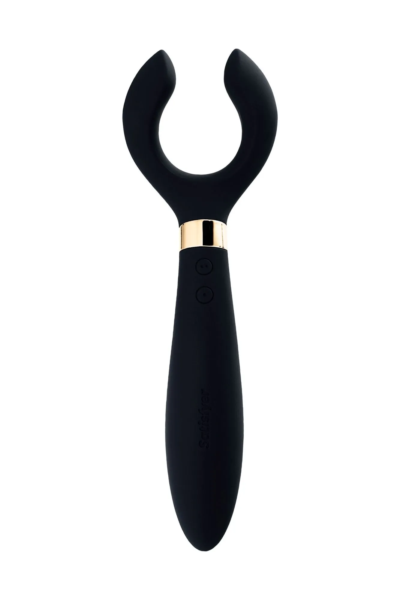 многофункциональный стимулятор для пар satisfyer partner multifun 3, силикон, чёрный, 23,5 см. в 