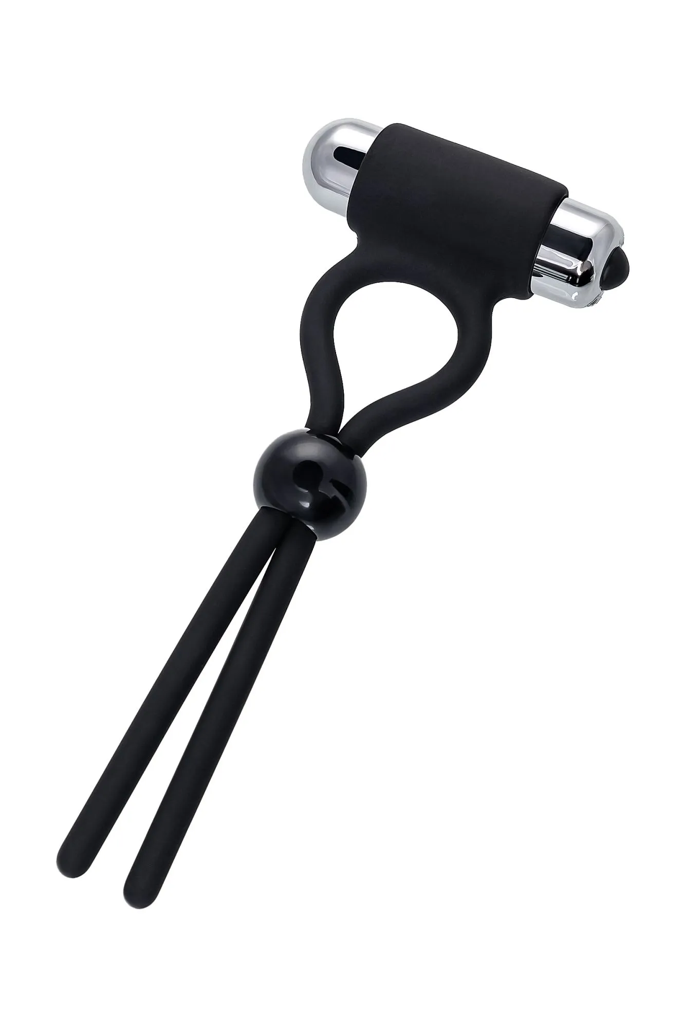 лассо на пенис a-toys by toyfa ect, силикон, черное, 14 см в 