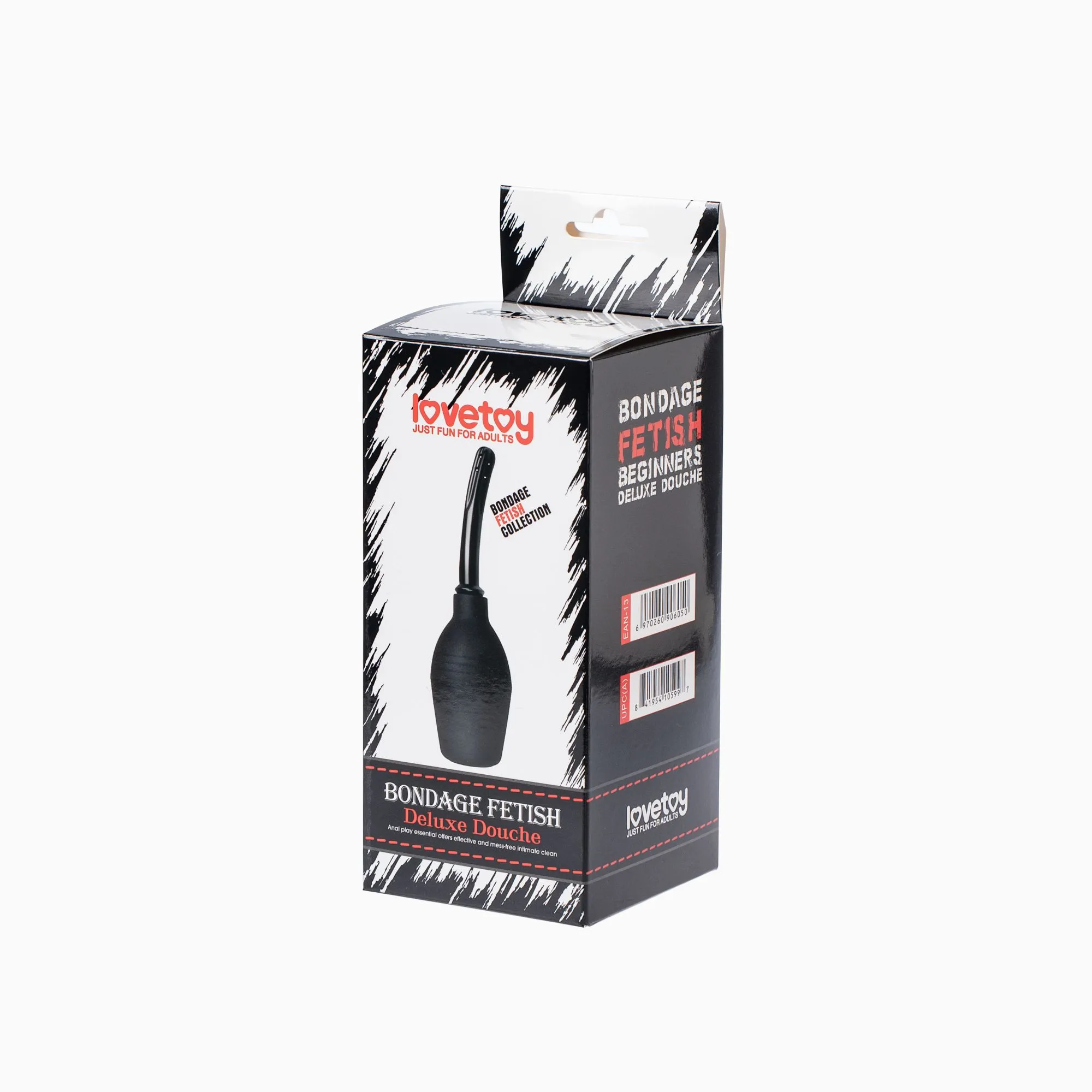 душ интимный lovetoy deluxe douche, черный в 