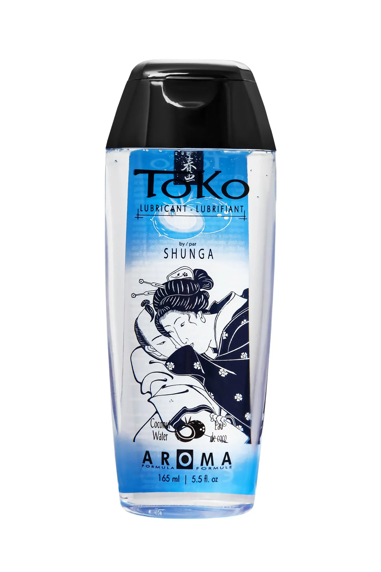 лубрикант shunga toko aroma на водной основе, кокос, 165 мл в 