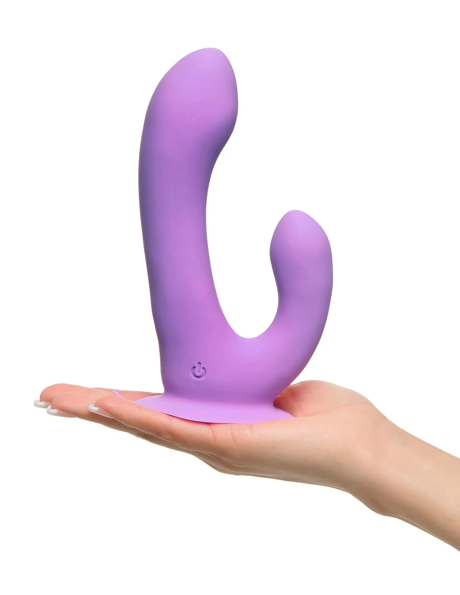 вибратор pipedream fantasy for her duo pleasure wallbang-her, фиолетовый в 