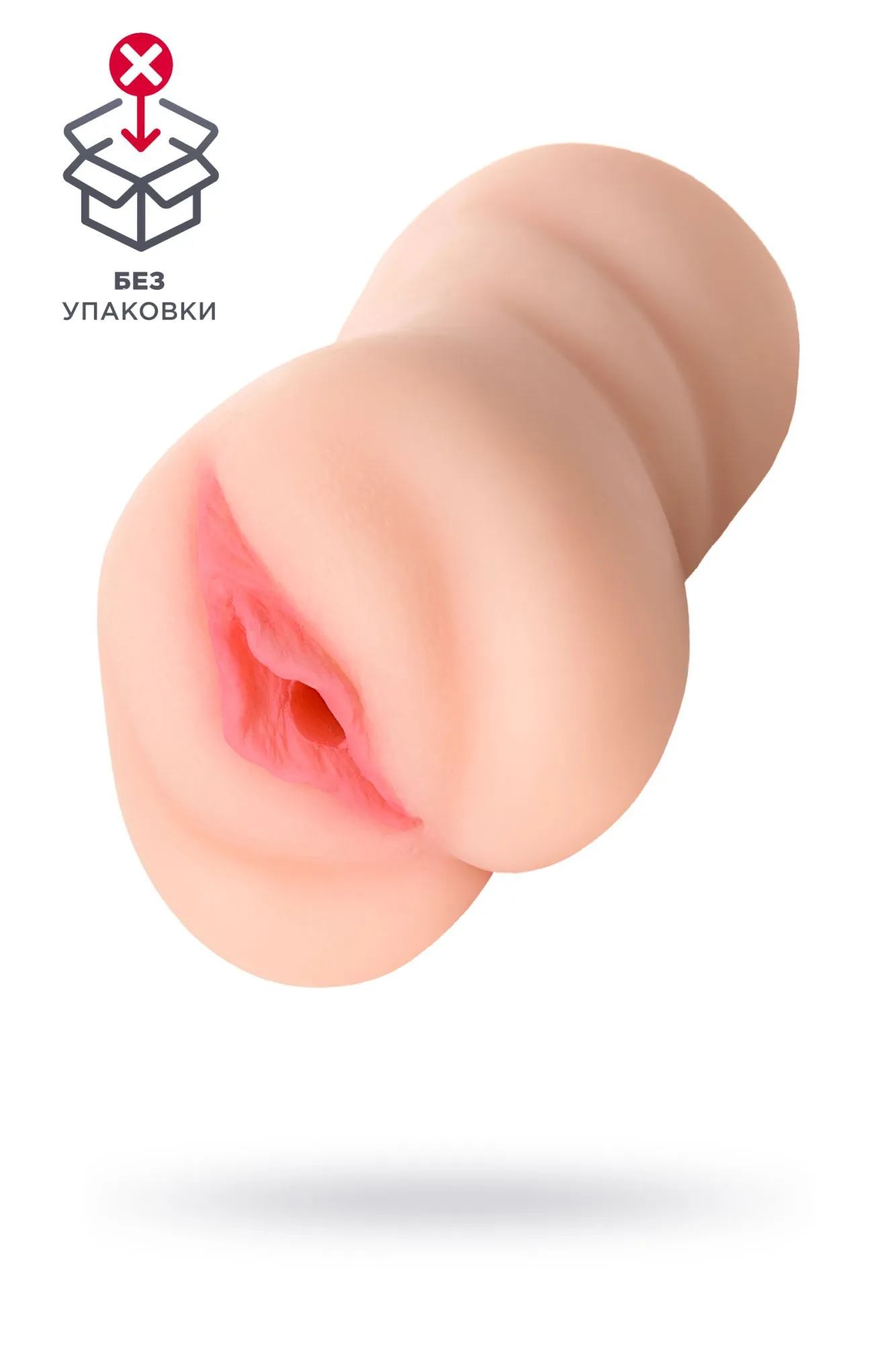 мастурбатор реалистичный, tpr, телесный, 13,5 см, без упаковки в 