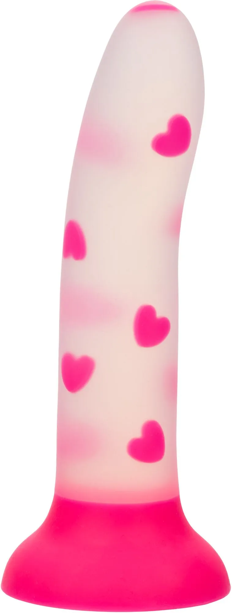 светящийся фаллоимитатор glow stick heart в 