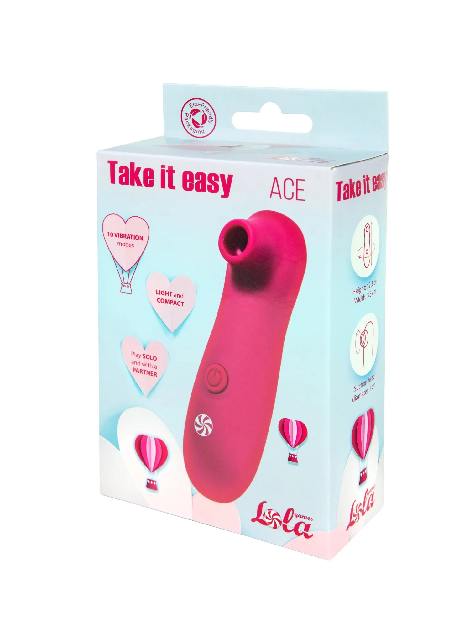 вакуумно-волновой стимулятор take it easy ace wine 9020-01lola в 