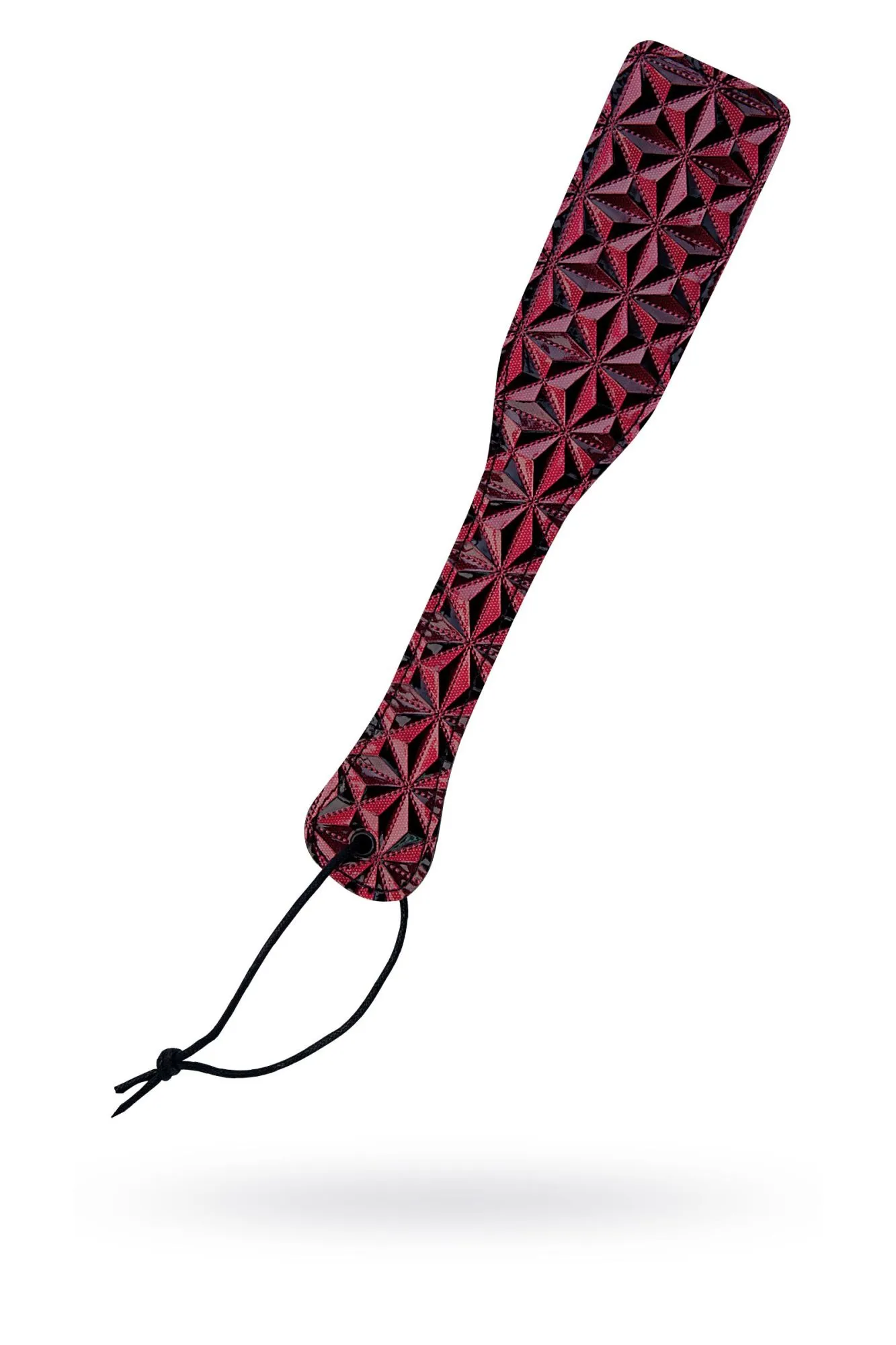 шлепалка toyfa theatre из материала с 3d эффектом, красная в 