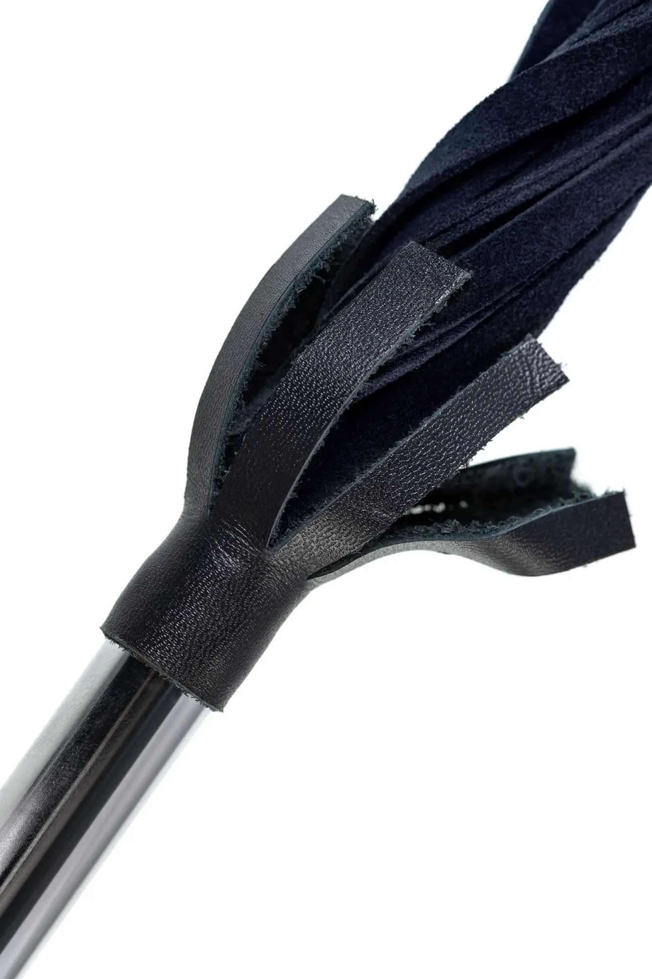 плеть pecado bdsm, «индиго», натуральный велюр, синяя в 