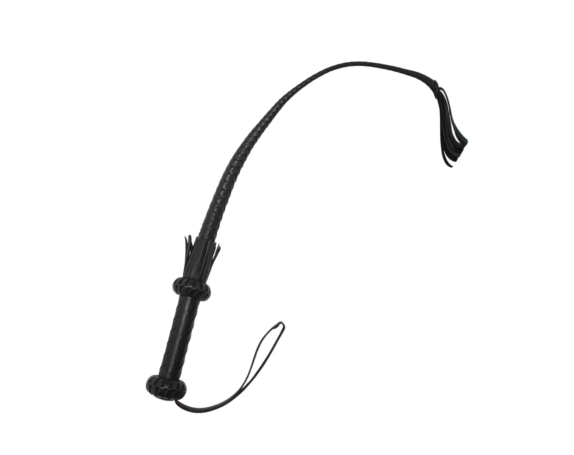 кнут "поддай жару", чёрный, 85 см в 