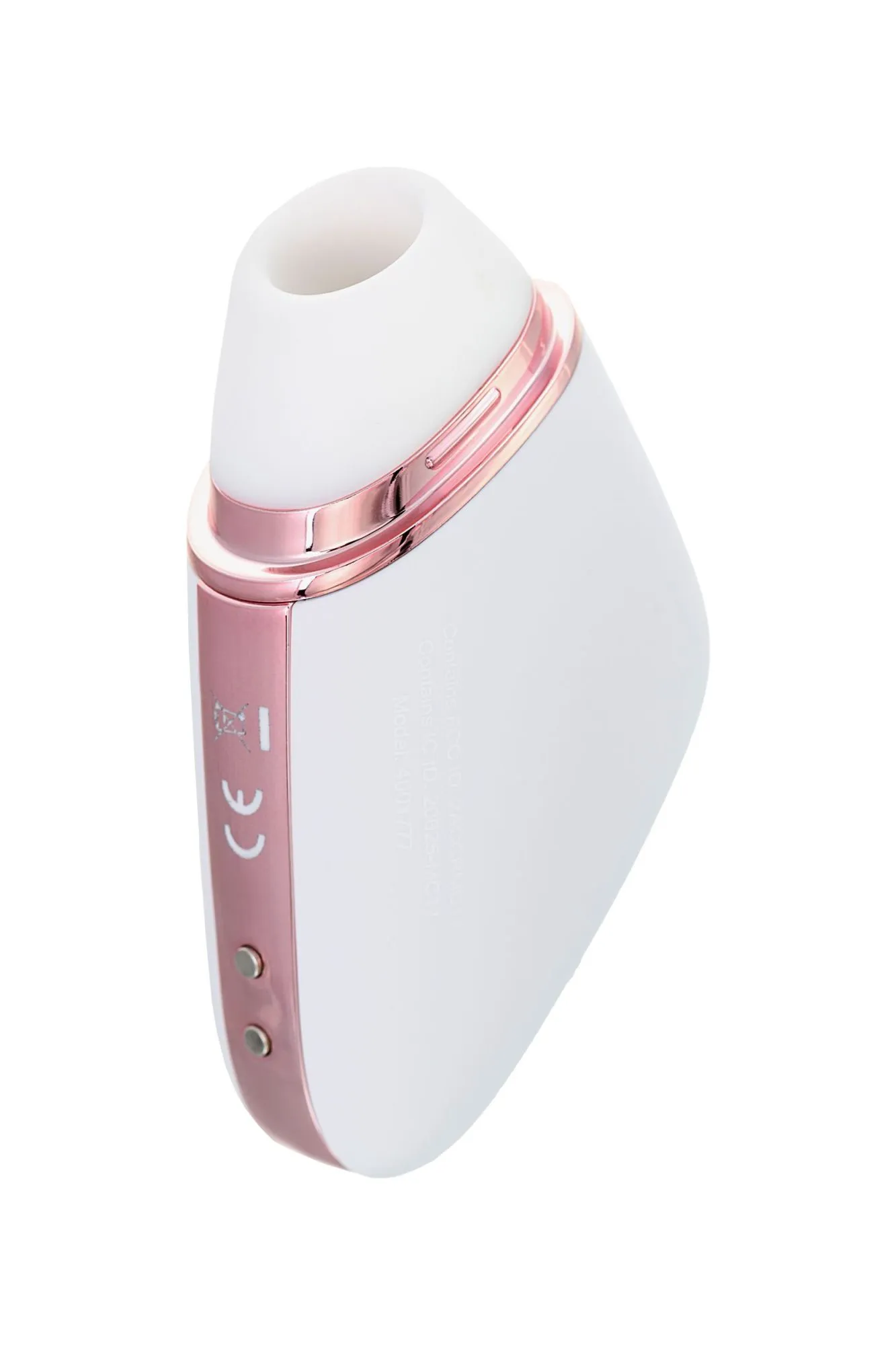 вакуум-волновой бесконтактный стимулятор клитора satisfyer love triangle, силикон, белый, 8,8 см. в 