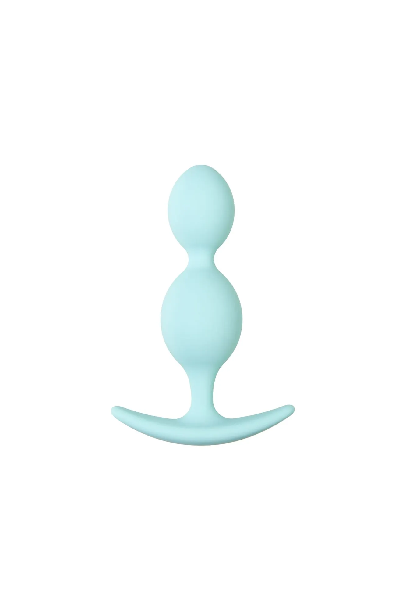 анальная втулка todo by toyfa roll, силикон, мятная, 9,2 см, ø 2,7 см в 