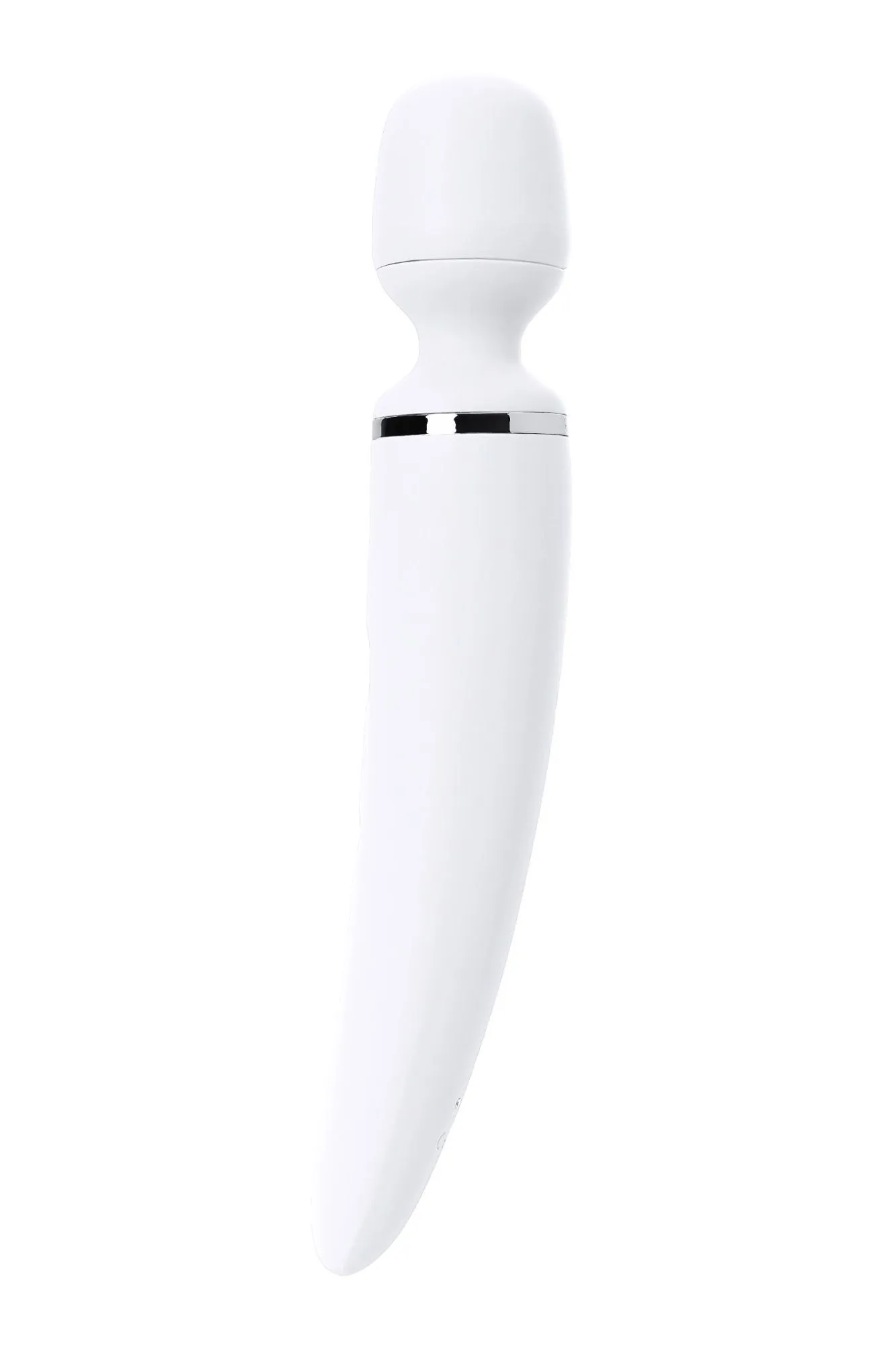 нереалистичный вибратор satisfyer woman wand, abs пластик, белый, 34 см. в 