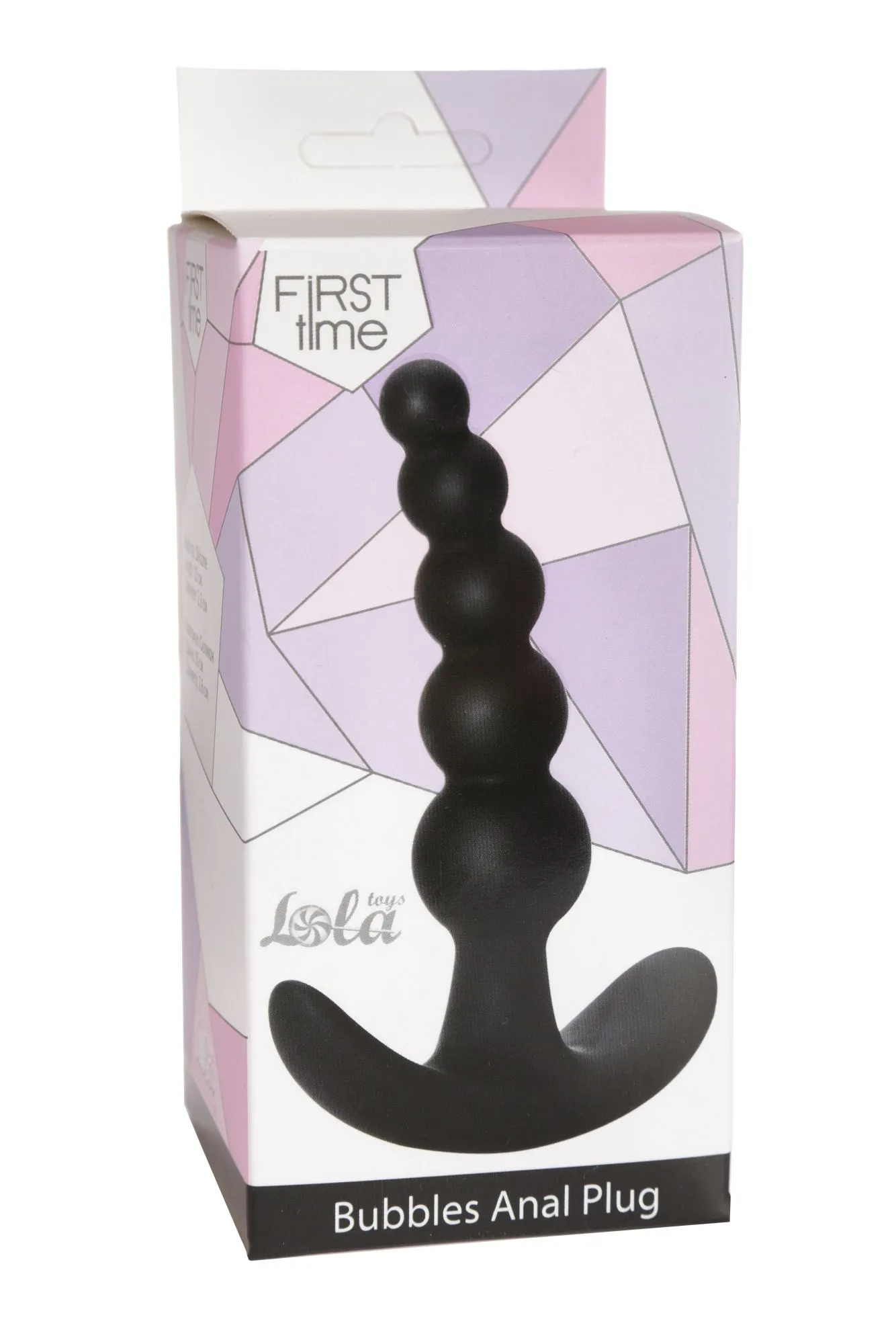 анальная пробка bubbles anal plug black 5001-03lola в 