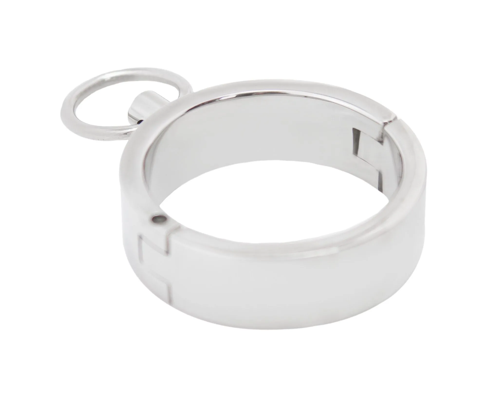 металлический фиксатор на член с мошонкой в 