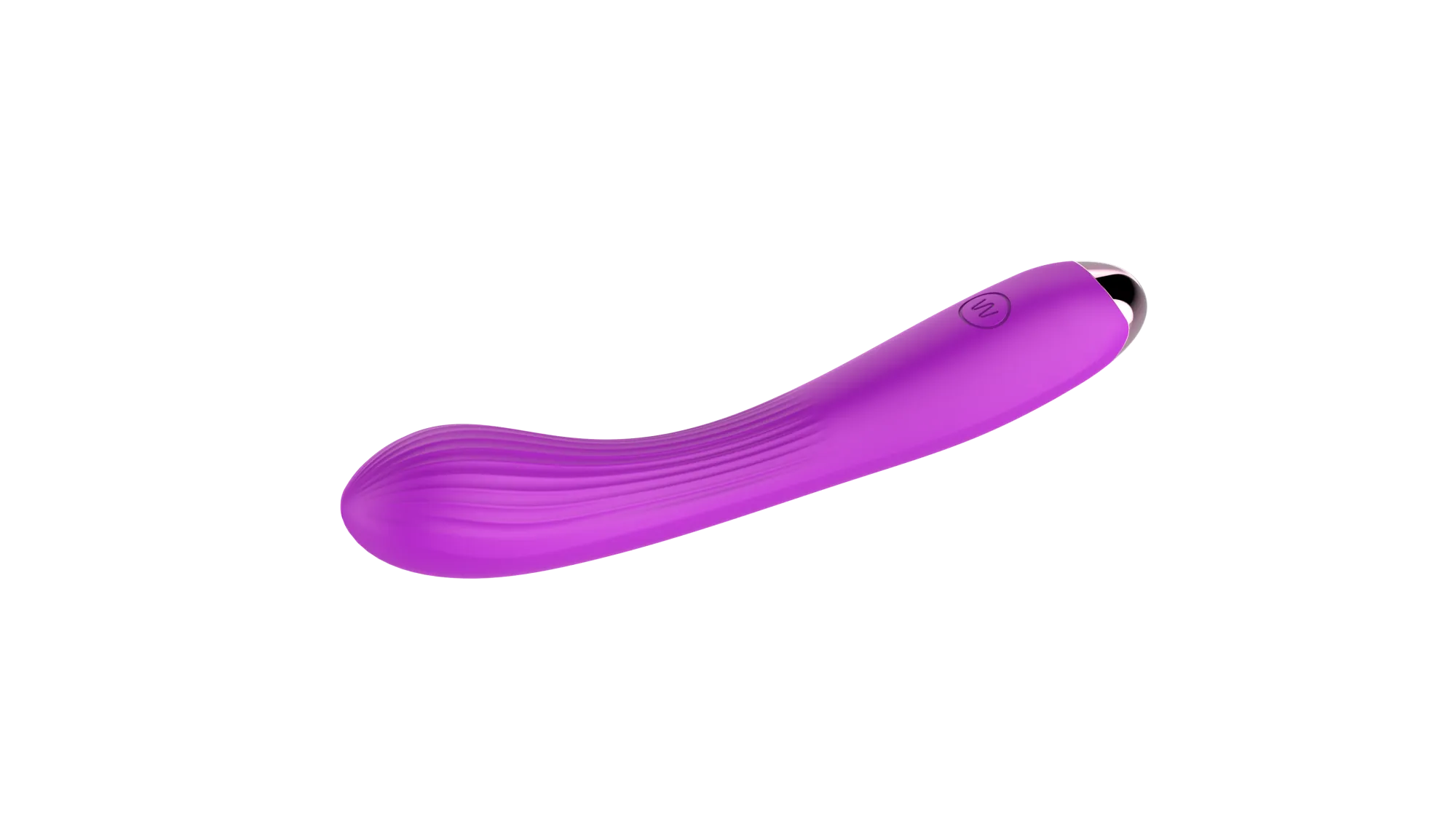 гибкий силиконовый вибратор фиолетовый sw3014v в 