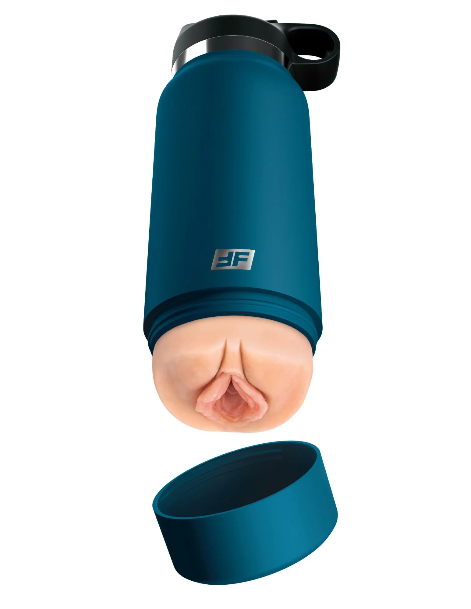 мастурбатор fap flask thrill seeker discreet stroker - black bottle - frosted pipedream rd62721pd в 