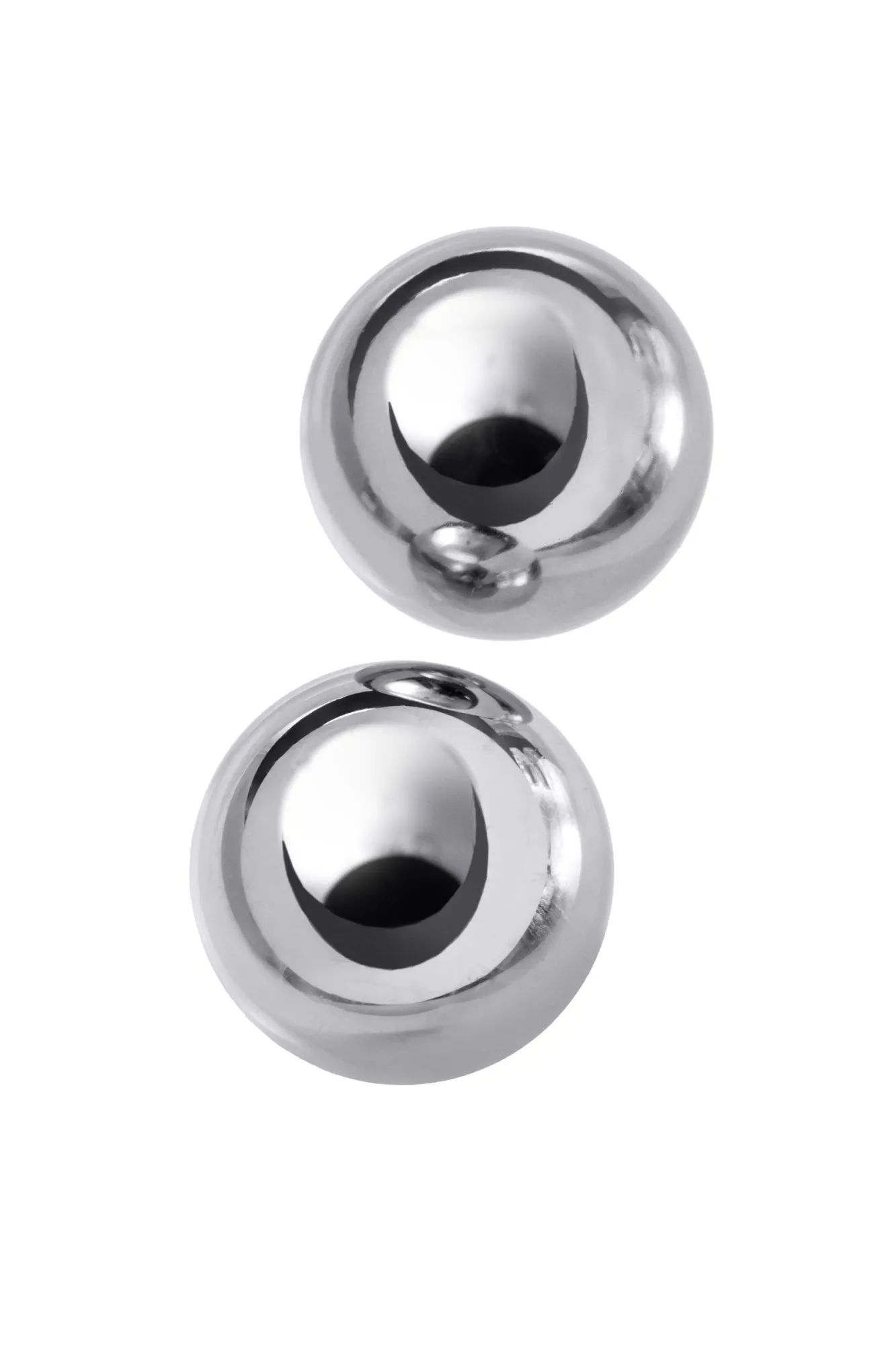 вагинальные шарики metal by toyfa, металл, серебряные, ø 2 см в 