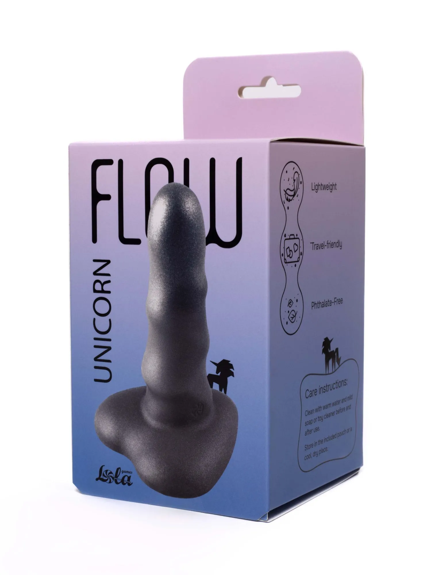 нереалистичный дилдо unicorn mini black 2047-03lola в 