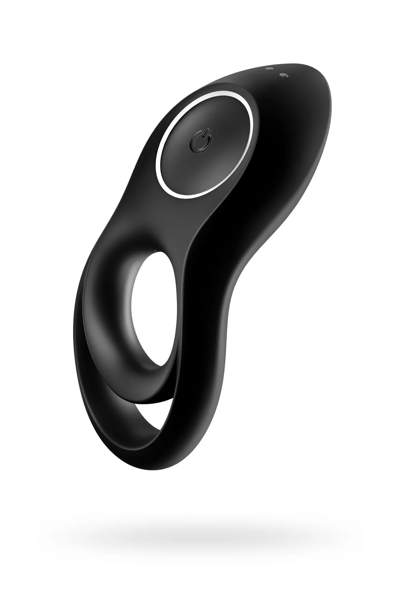 эрекционное кольцо на пенис satisfyer legendary duo, силикон, черный в 