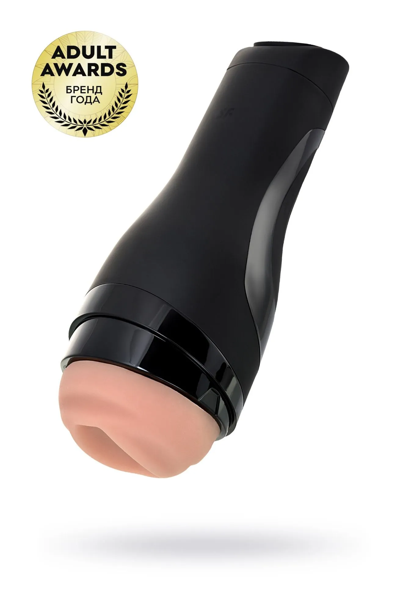 мастурбатор нереалистичный satisfyer men classic, tpe, чёрный, 25,4 см. в 