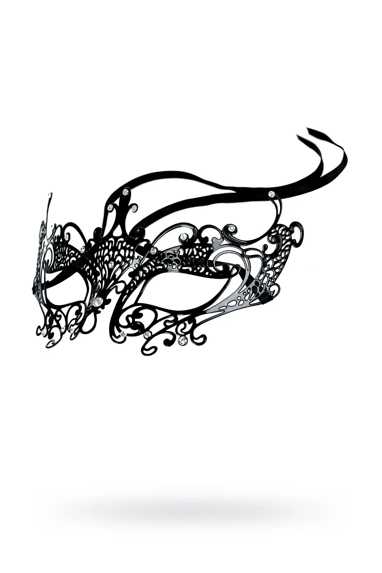 маска металлическая toyfa theatre, черный в 