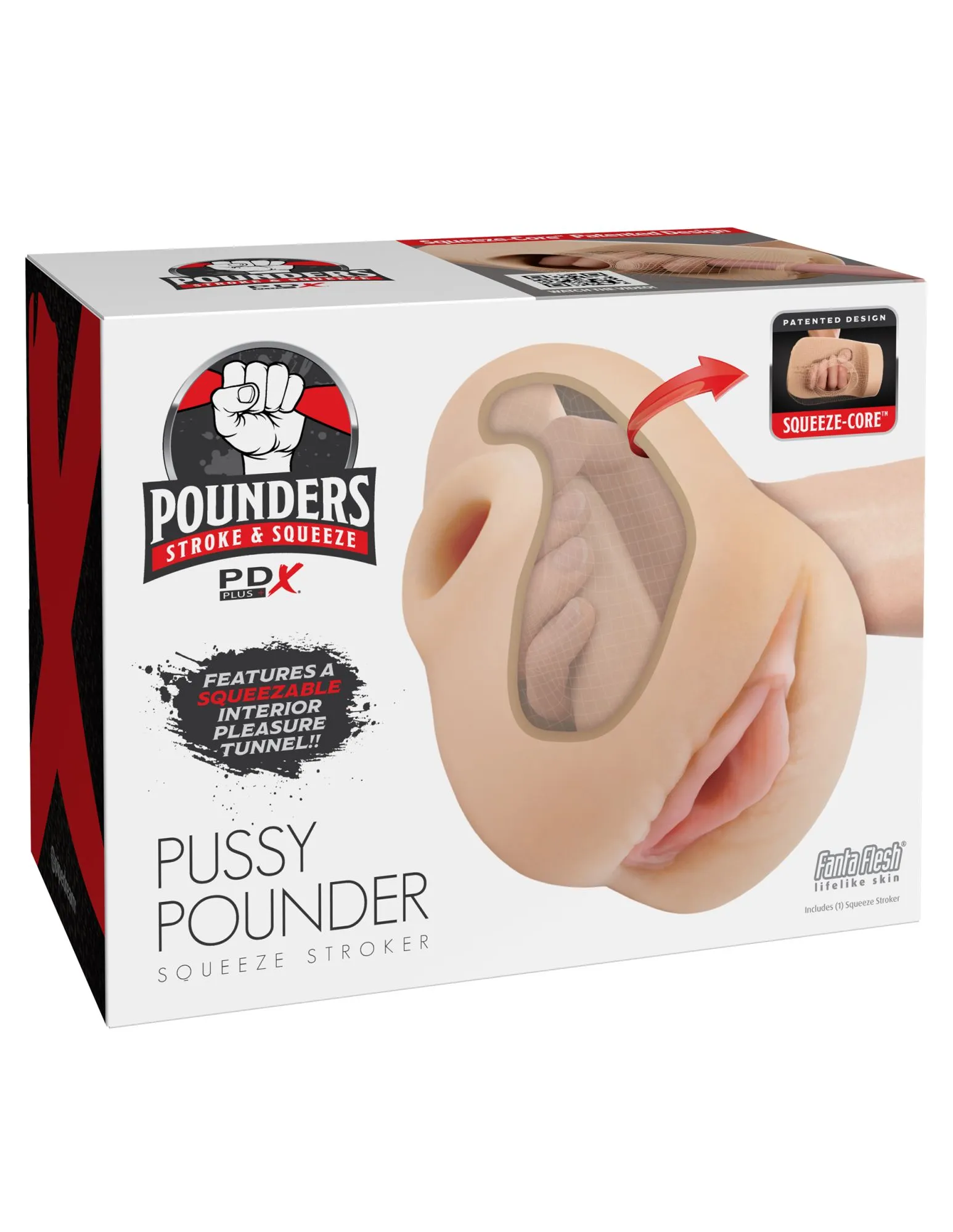 мастурбатор с вибрацией pussy pounder pipedream rd43521pd в 