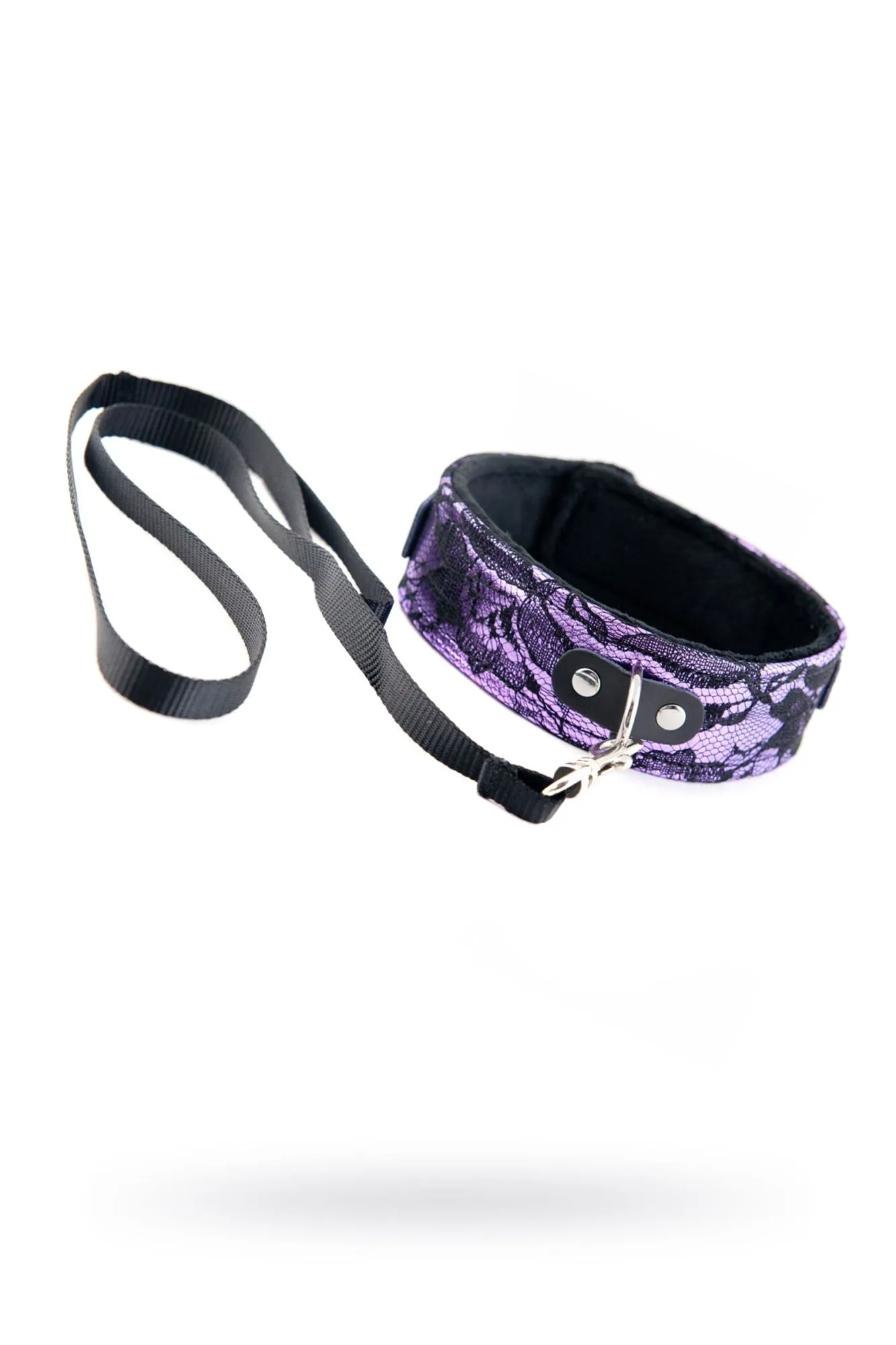 кружевной ошейник toyfa marcus, розовый, 44,5 см в 