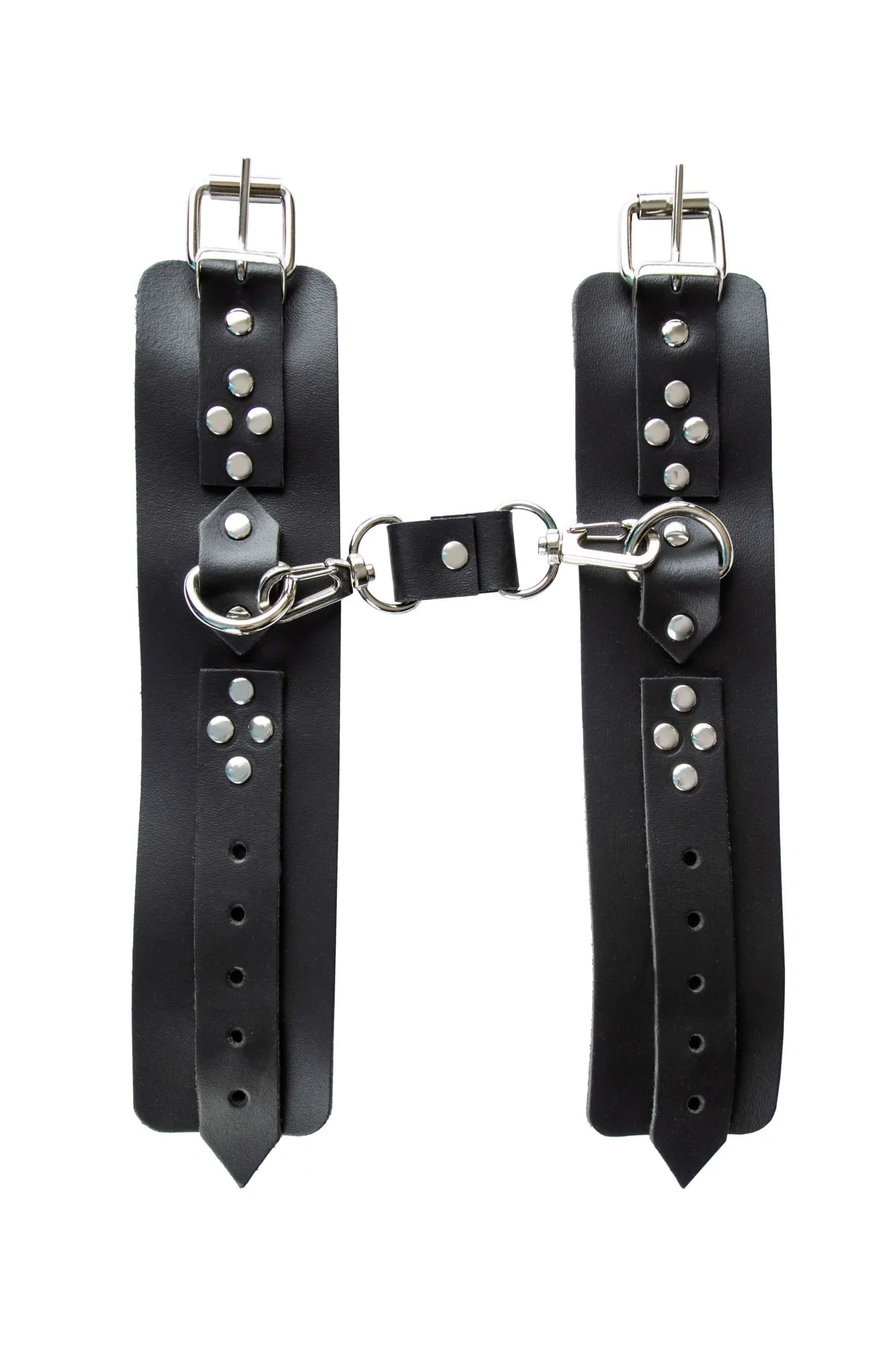 бдсм набор pinkrabbit наручи, поножи и крестовина, черный в 