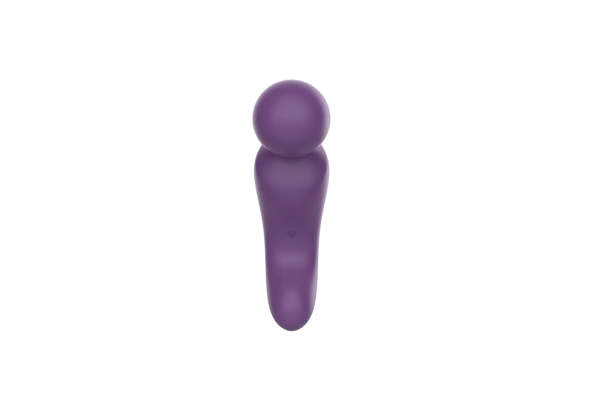вибратор- вонд с изогнутым корпусом secwell sw24125-purple в 
