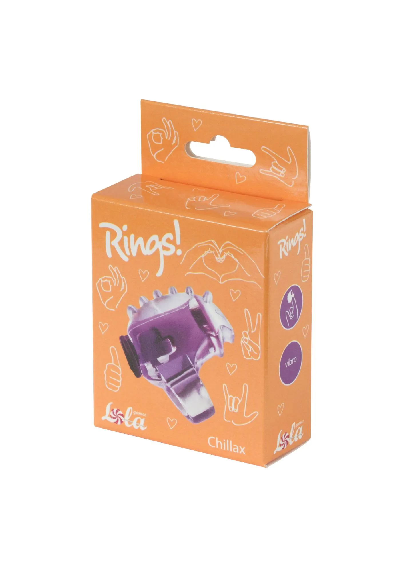 насадка на палец rings chillax purple	0117-00lola в 