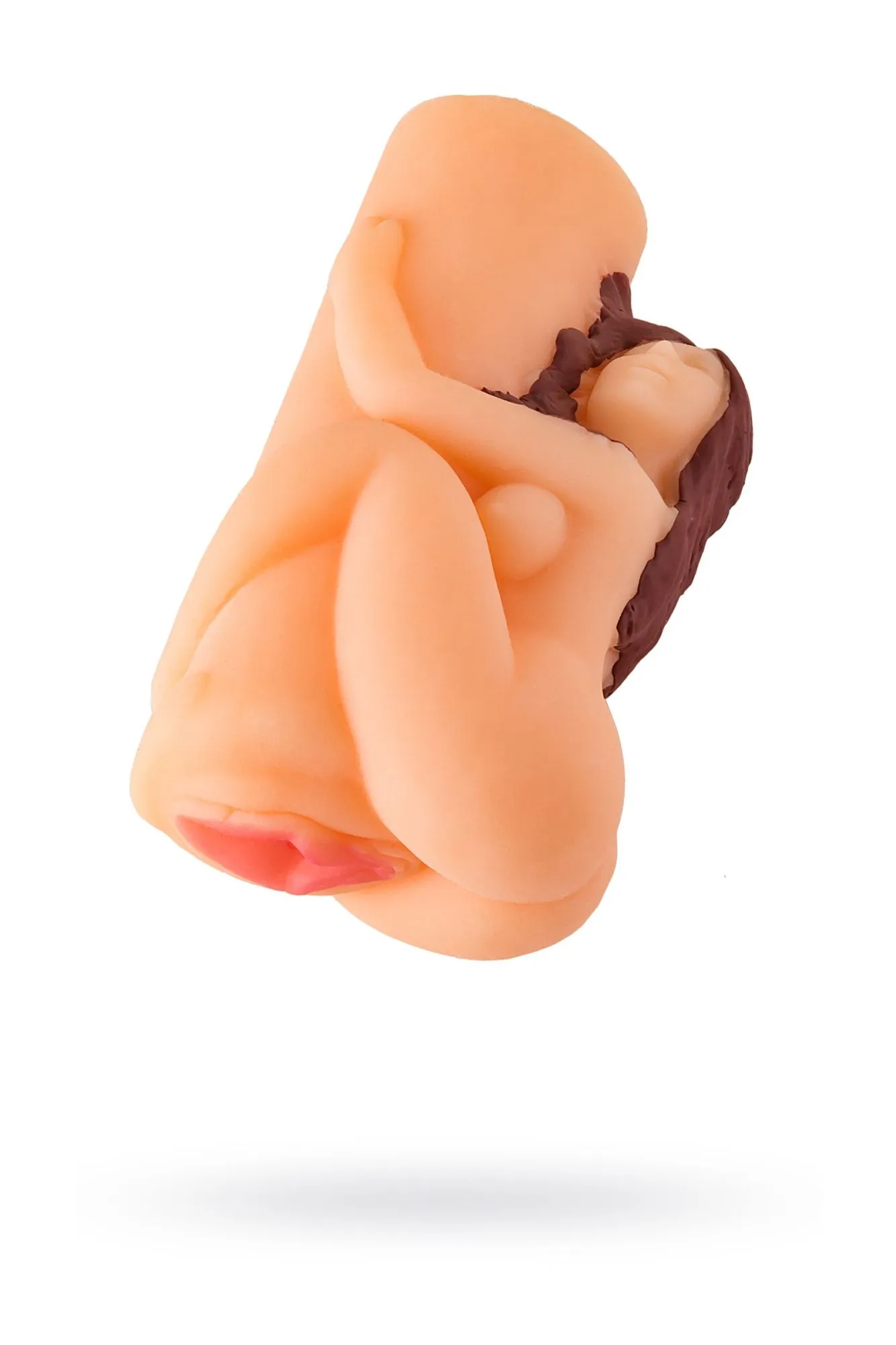 мастурбатор реалистичный toyfa juicy pussy fresh pearl, вагина, tpr, телесный, 13 см в 