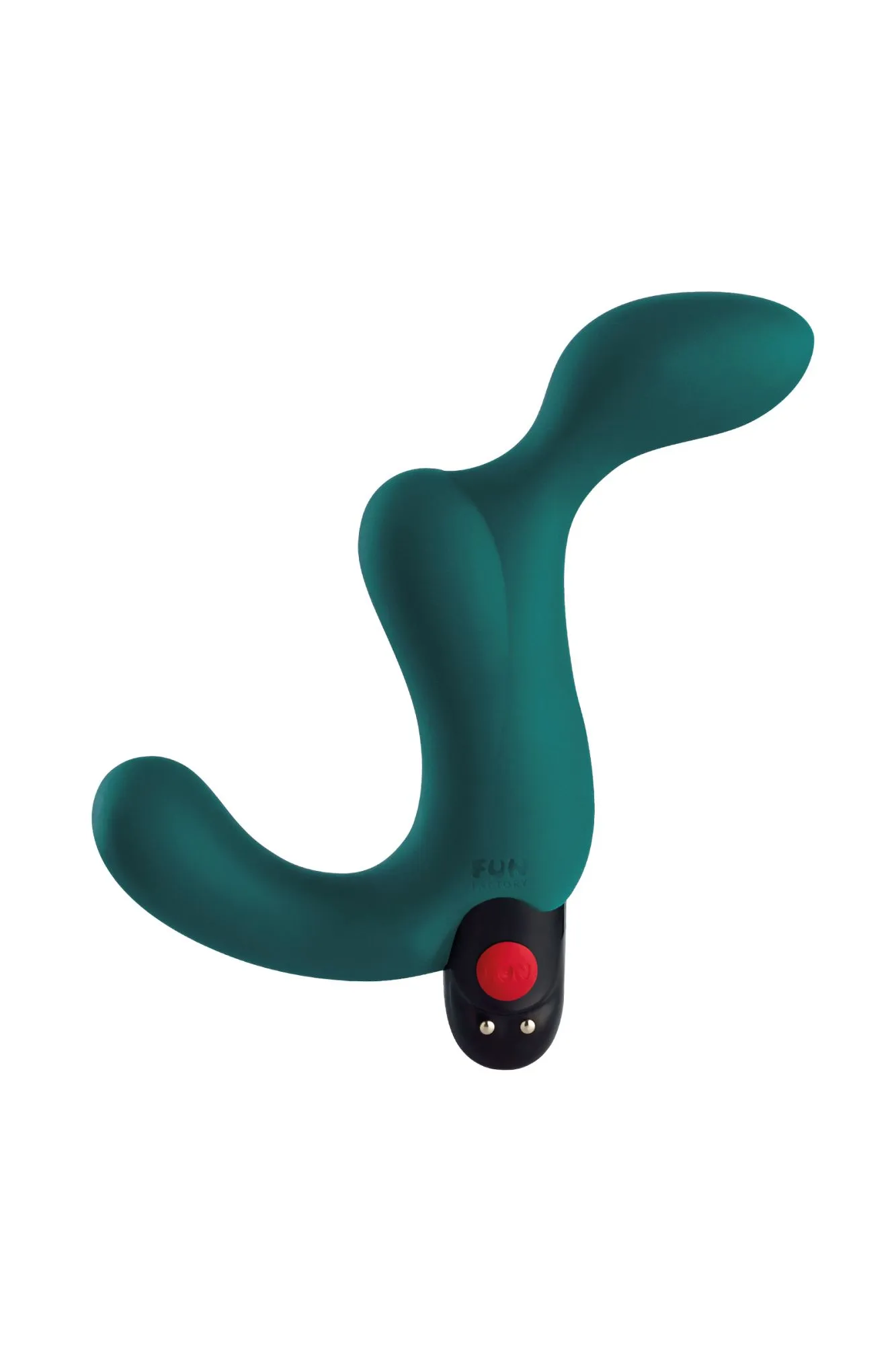 стимулятор простаты fun factory duke, силикон, зелёный, 12 см в 