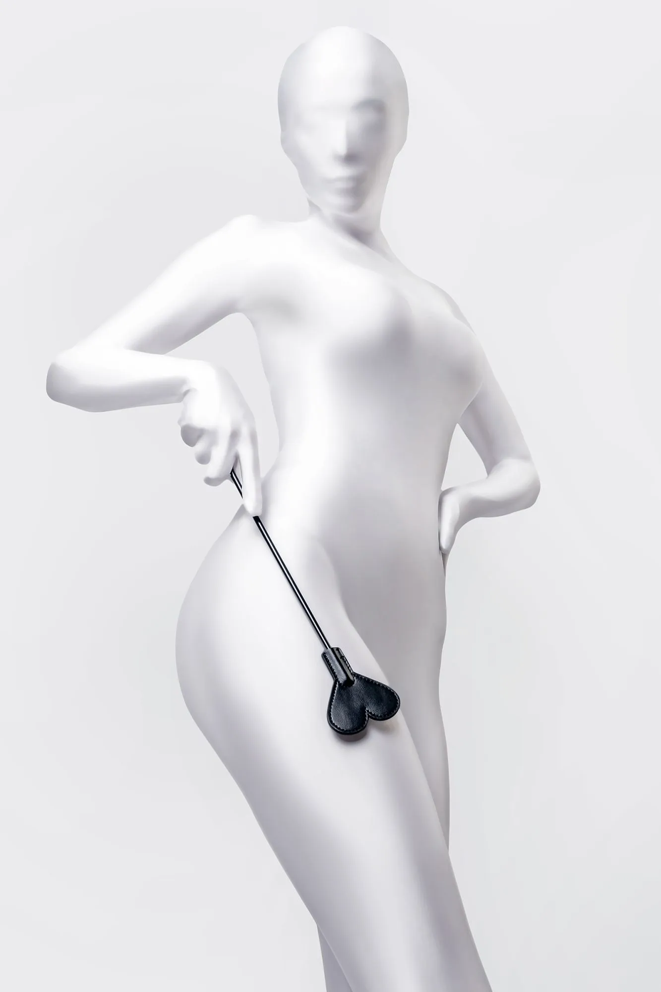 стек anonymo #0008, pu кожа, черный, 35 см в 