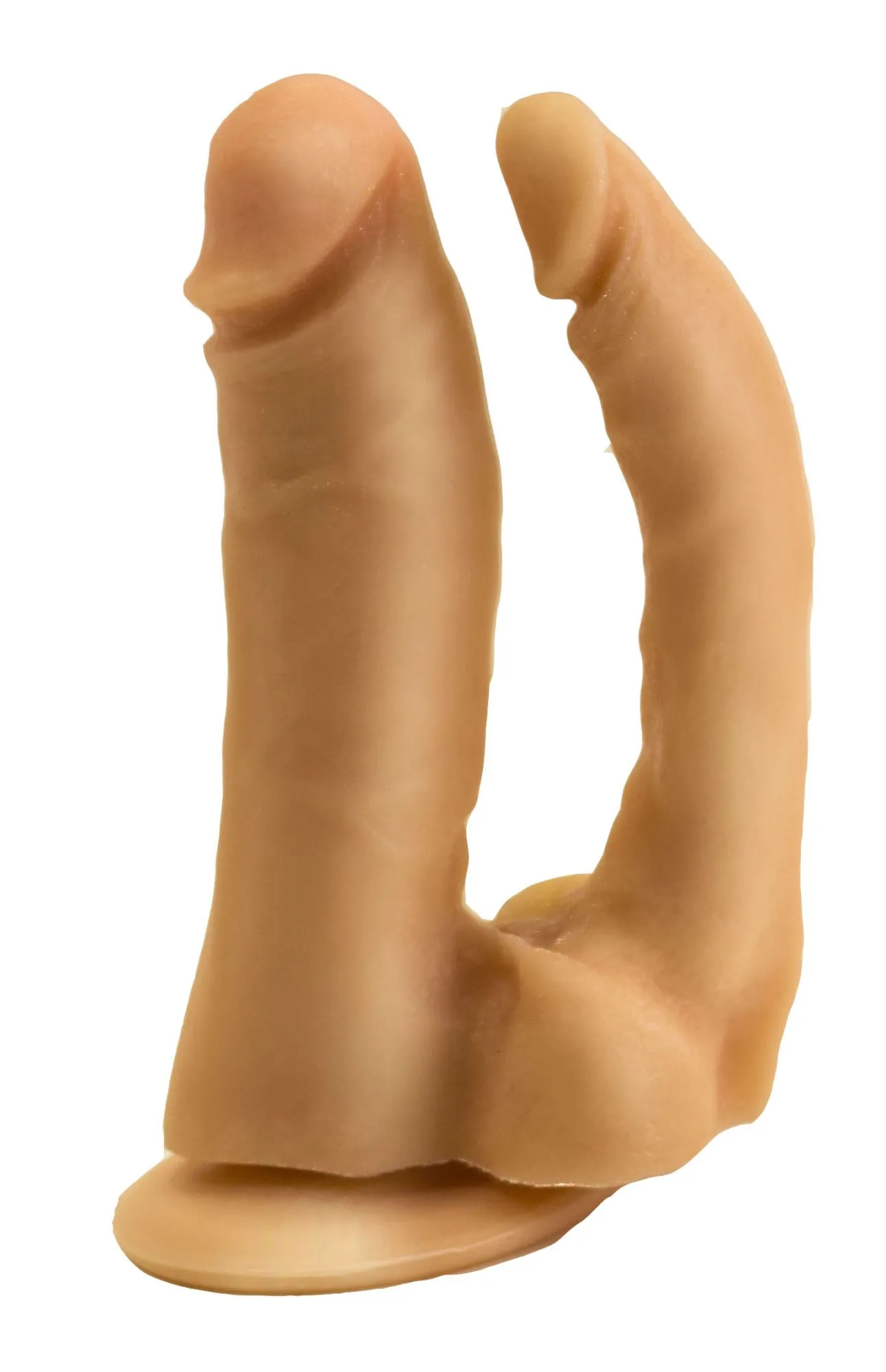 фаллоимитатор на присоске гелевый двойной 101900ru в 