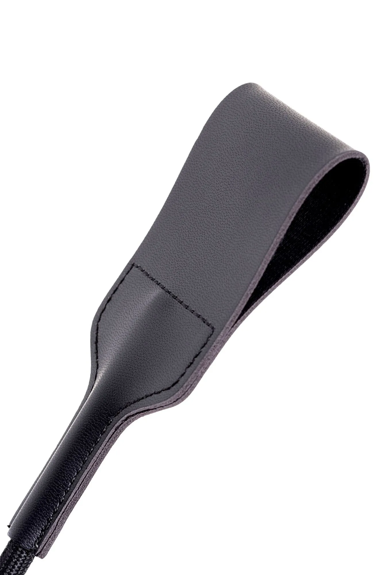 стек toyfa theatre, кожаный, черный, 44 см в 