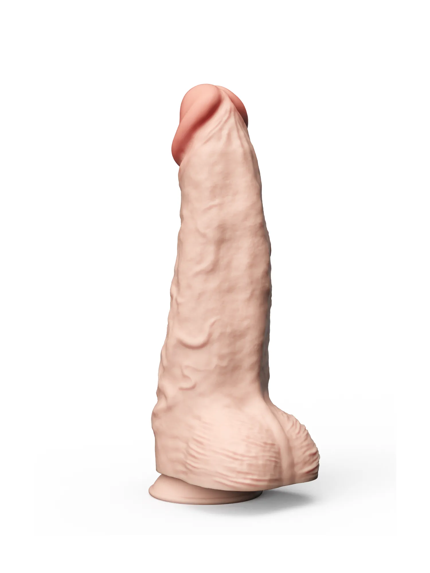 фаллоимитатор неоскин супергигант с присоской в ламинате lovetoy 958700ru в 