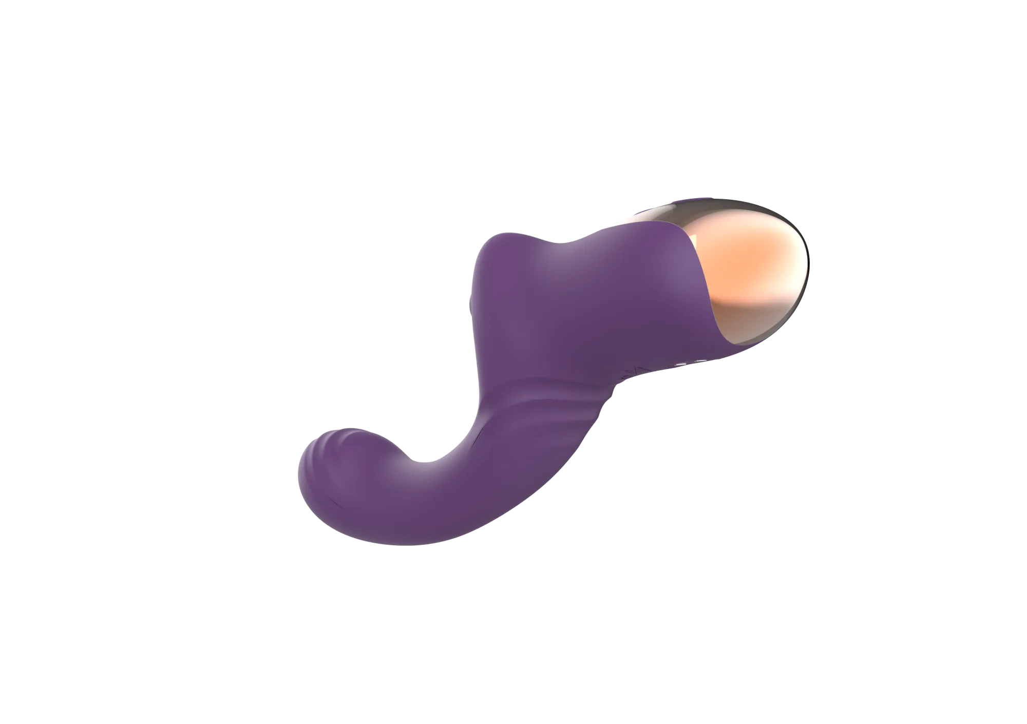 вагинально-клиторальный вибратор secwell sw3044-purple в 