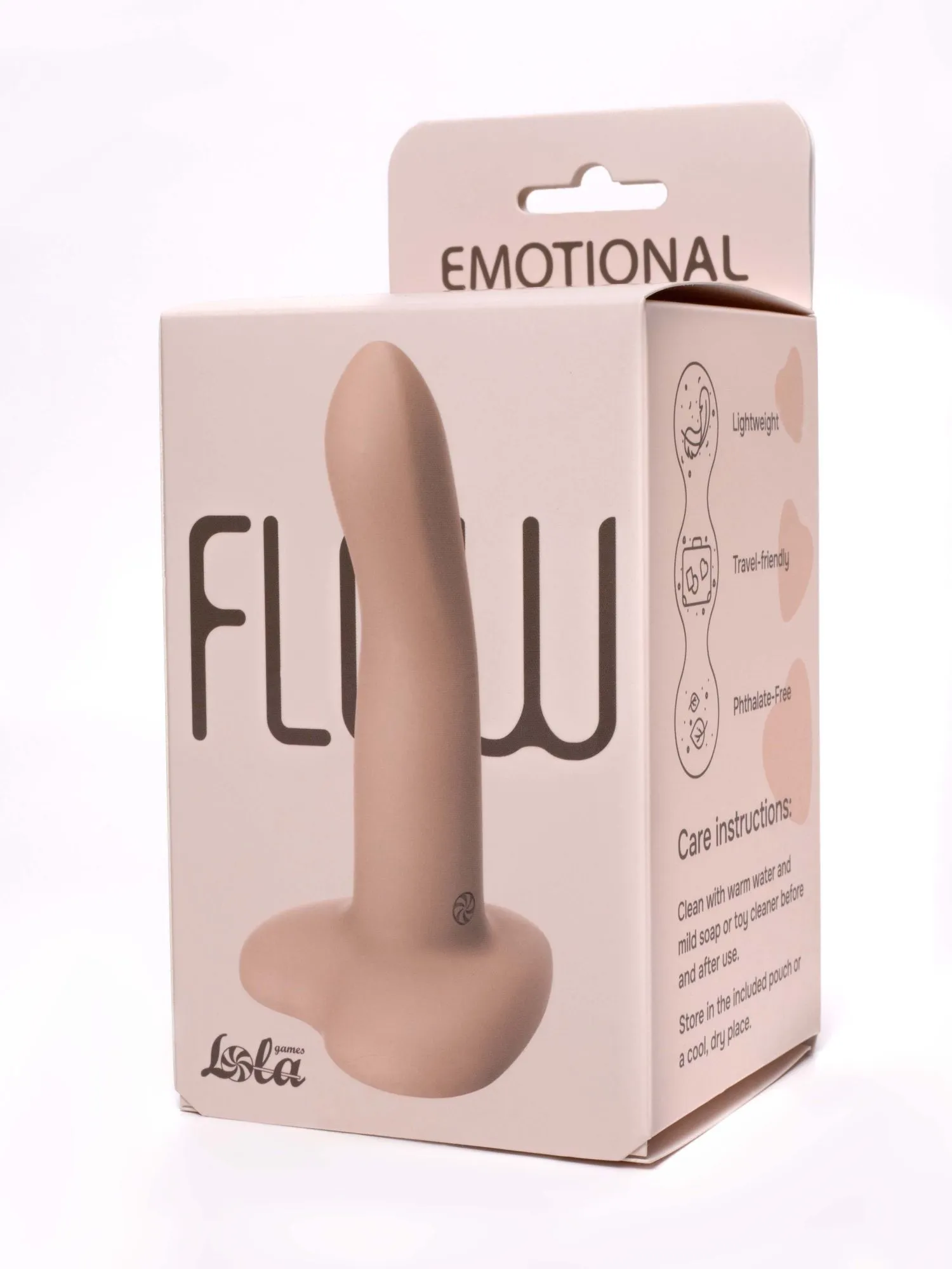 нереалистичный дилдо emotional flesh 2045-03lola в 