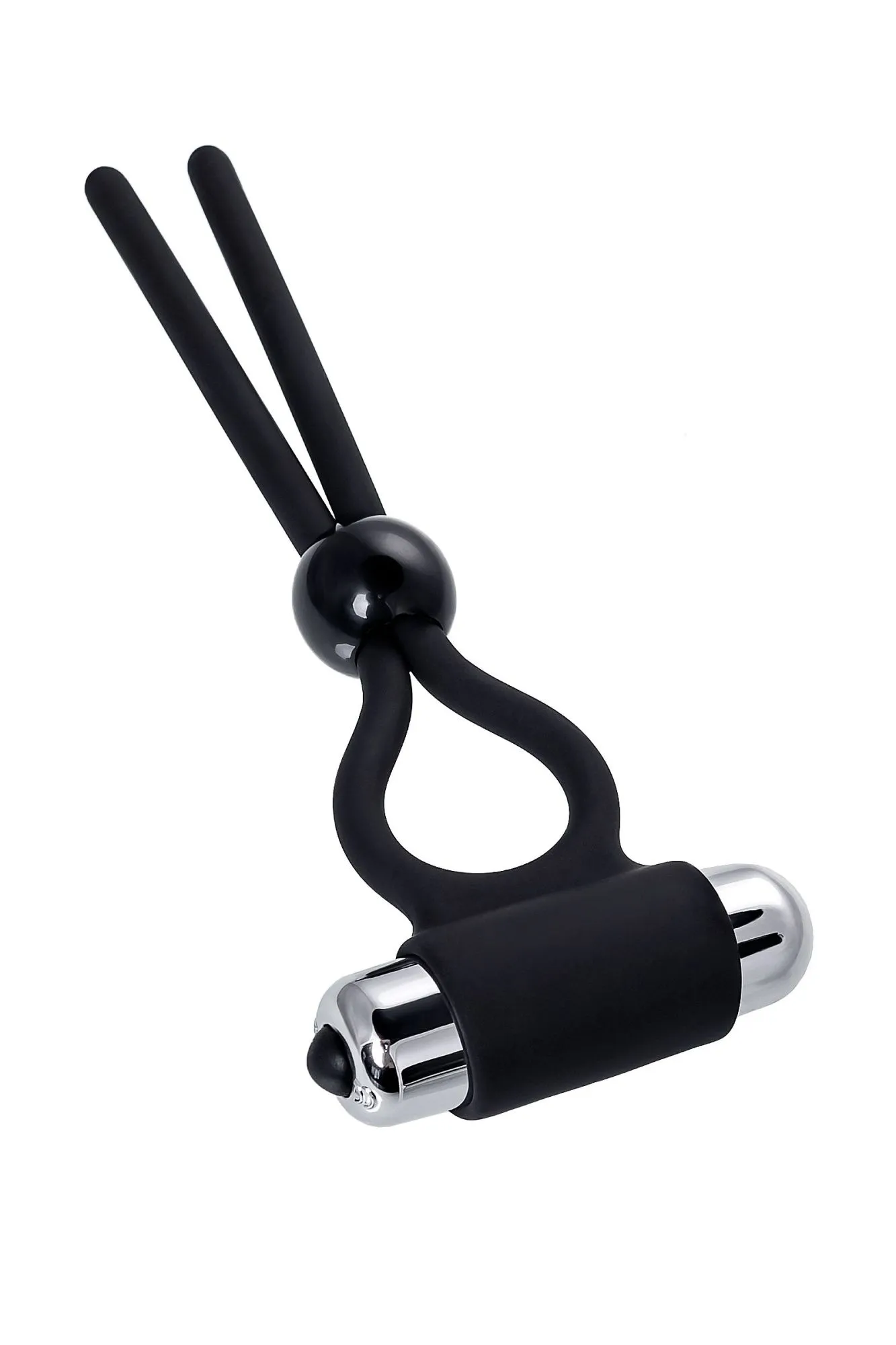 лассо на пенис a-toys by toyfa ect, силикон, черное, 14 см в 