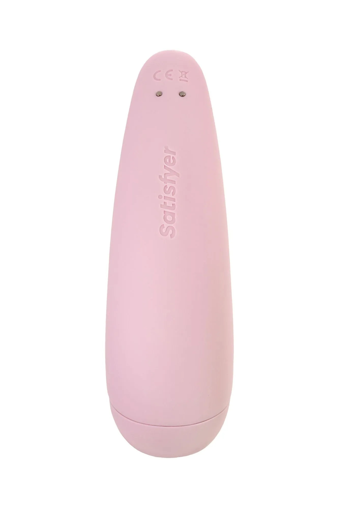 вакуум-волновой бесконтактный стимулятор клитора satisfyer curvy 2+, силикон, розовый, 13,41 см. в 