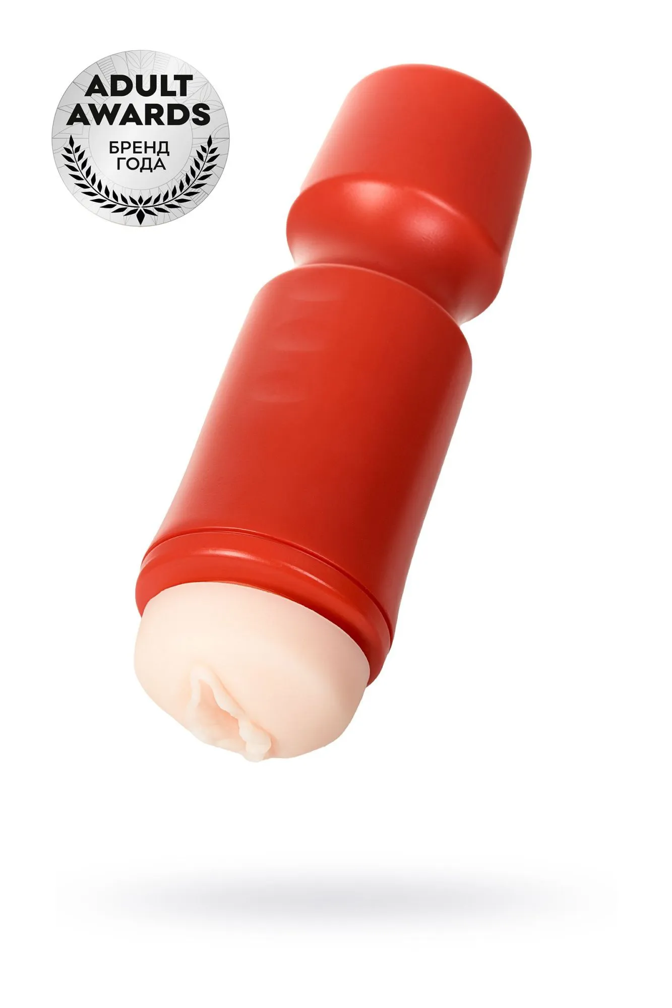 мастурбатор toyfa  a-toys denna, вагина, tpe, красный, 24 см, 7,6 см в 